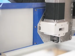 3D gedruckte Teile an einem CNC Bohrer